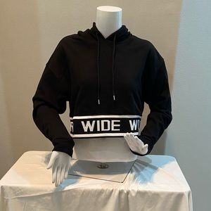 Forever 21 Crop Top Hoodie